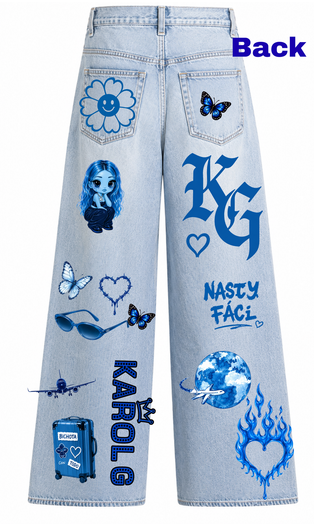KIT DTF BLUE