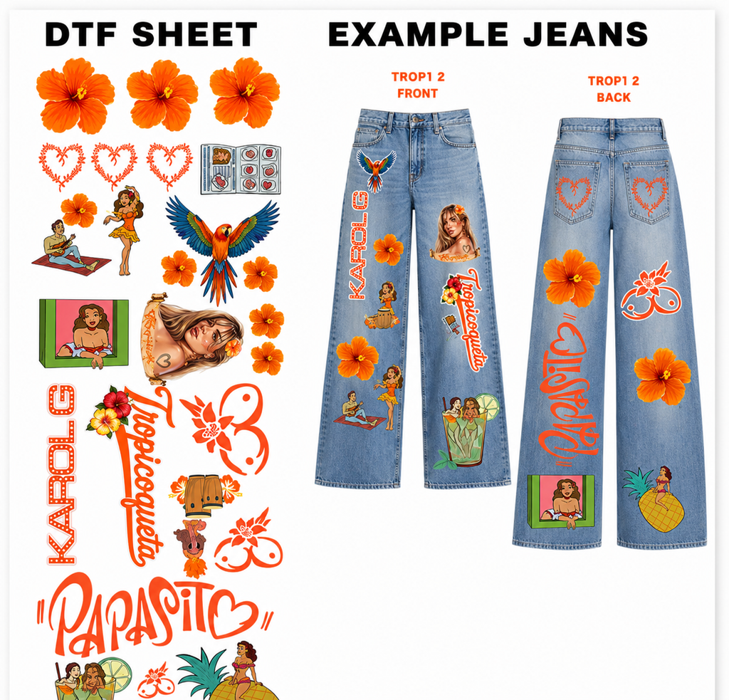 KIT DTF TROPICOQUETA